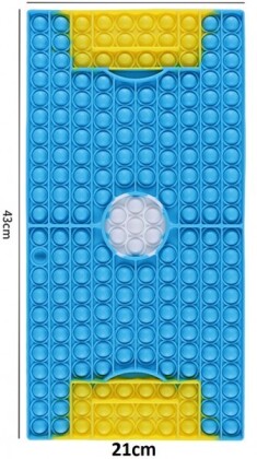 Fidget Push Pop Soccer/Fussball Spielfeld XXXXXL - 43x21 cm .