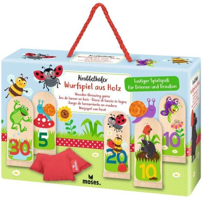 Krabbelkäfer Wurfspiel