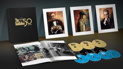 The Godfather Trilogy (50th Anniversary Edition, 4 4K Ultra HDs + 5 Blu-rays)