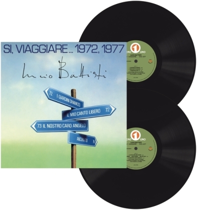Lucio Battisti - Si'viaggiare... 1972, 1977 (2022 Reissue, Black Vinyl, 2 LPs)