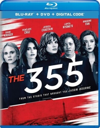 355 (2022) (Blu-ray + DVD)