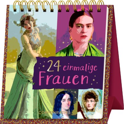 24 einmalige Frauen - Tischkalender