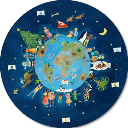 Weihnachten bei den Kindern der Welt - Zettelkalender.