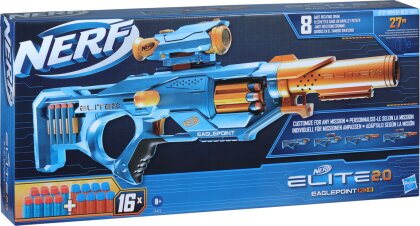 Nerf Elite 2.0 Eaglepoint RD-8 - ca. 25x66 cm, Blaster, Trommel,