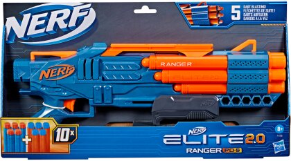 Nerf Elite 2.0 Ranger PD 5 - ca. 18x46 cm, Blaster, Pump-