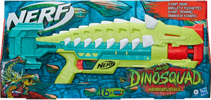 Nerf DinoSquad Armorstrike - Blaster, Trommel, Pump-Action,
