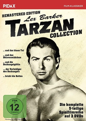 Lex Barker Tarzan Collection (Pidax Film-Klassiker, Remastered, 3 DVDs)
