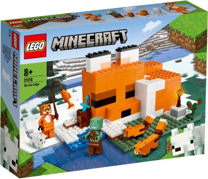 Die Fuchs-Lodge - Lego Minecraft, 193 Teile,