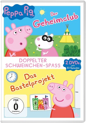Peppa Pig - Der Geheimclub / Das Bastelprojekt (2 DVDs)