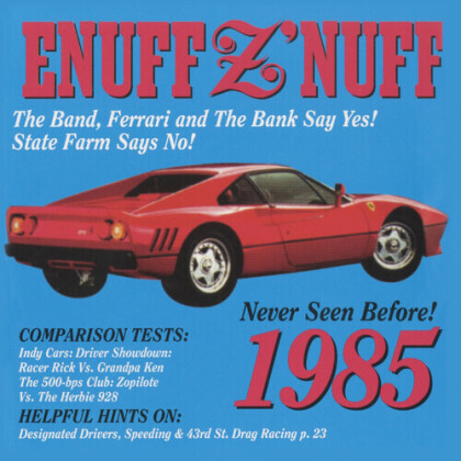 Enuff Z'Nuff - 1985 (2022 Reissue, Deadline Music, Blue & Red Starburst Vinyl, LP)