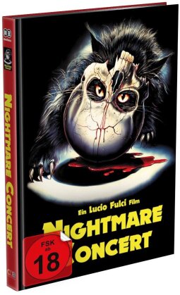 Nightmare Concert (1990) (Cover B, Limited Edition, Mediabook, Uncut, Blu-ray + 2 DVDs + CD)