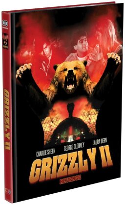 Grizzly 2 - Revenge (1983) (Cover D, Édition Limitée, Mediabook, Uncut, Blu-ray + DVD)