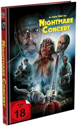 Nightmare Concert (1990) (Cover A, Limited Edition, Mediabook, Uncut, Blu-ray + 2 DVDs + CD)