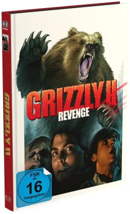 Grizzly 2 - Revenge (1983) (Cover C, Limited Edition, Mediabook, Uncut, Blu-ray + DVD)