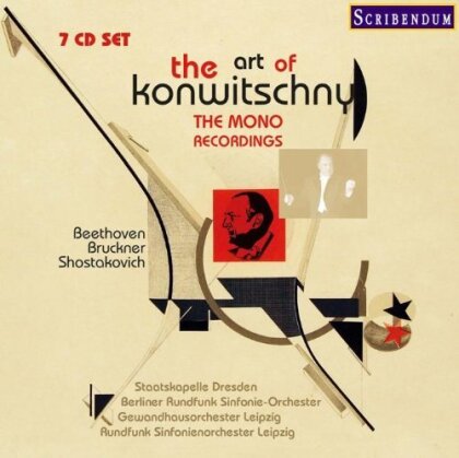 Franz Konwitschny, Ludwig van Beethoven (1770-1827), Anton Bruckner (1824-1896) & Dimitri Schostakowitsch (1906-1975) - Art Of Konwitschny - The Mono Recordings (7 CDs)