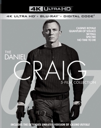James Bond - The Daniel Craig 5-Film Collection (5 4K Ultra HDs + 5 Blu-ray)