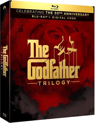 The Godfather - Trilogy (Édition 50ème Anniversaire, 3 Blu-ray)