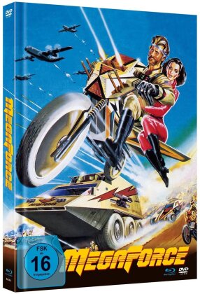 Megaforce (1982) (Cover B, Limited Edition, Mediabook, Blu-ray + DVD)