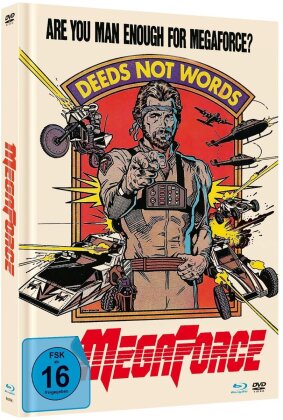 Megaforce (1982) (Cover C, Limited Edition, Mediabook, DVD + Blu-ray)