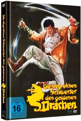 Die siegreichen Schwerter des goldenen Drachen (1969) (Cover B, Limited Edition, Mediabook, Blu-ray + DVD)