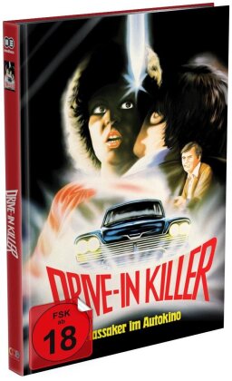 Drive-In Killer - Massaker im Autokino (1976) (Cover B, Limited Edition, Mediabook, Uncut, Blu-ray + DVD)