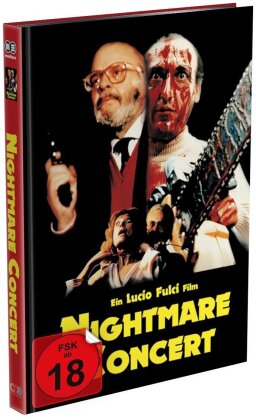 Nightmare Concert (1990) (Cover C, Limited Edition, Mediabook, Uncut, Blu-ray + 2 DVDs + CD)