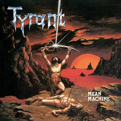 Tyrant - Mean Machine (2022 Reissue, High Roller Records, Splatter Vinyl, LP)