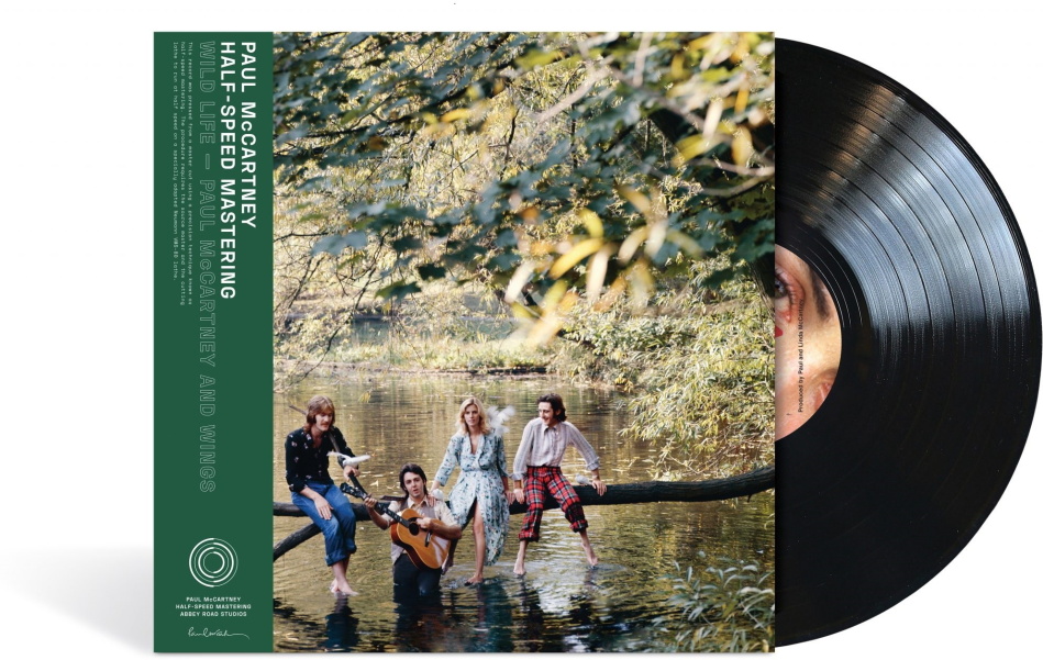 Paul McCartney & The Wings - Wild Life (2022 Reissue, Indies Only, Half Speed Master, 50th Anniversary Edition, Limited Edition, LP)