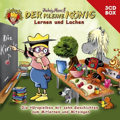 Der Kleine König - 3-CD Hörspielbox Vol. 4 - Lernen Und Lachen (3 CDs)