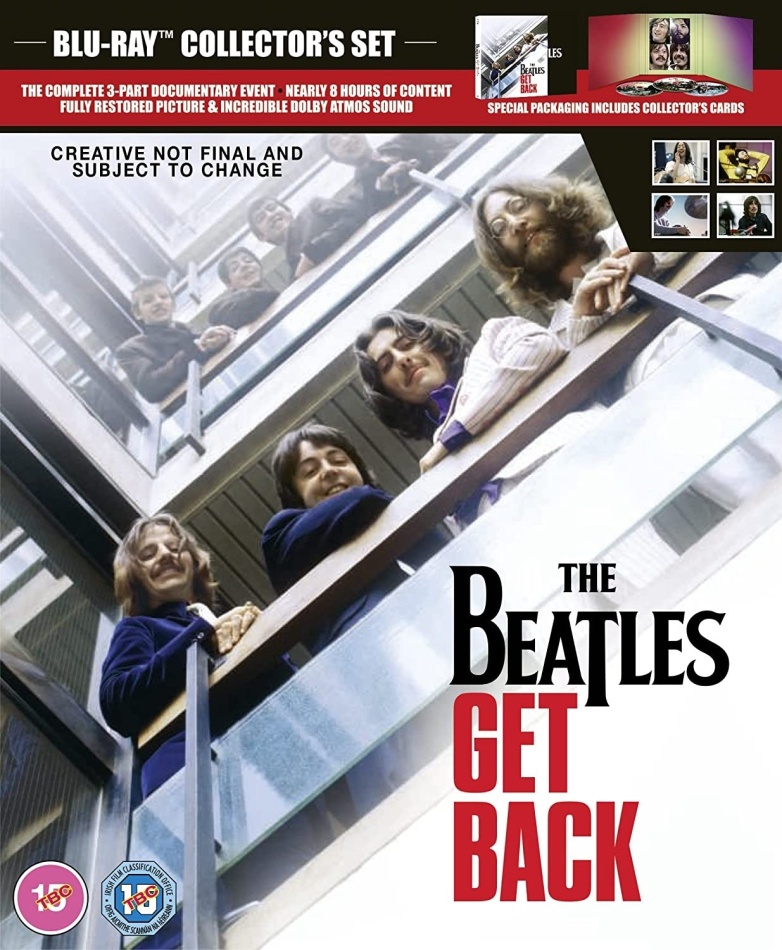 The Beatles: Get Back - TV Mini Series (Collector's Edition, 3 Blu-rays)