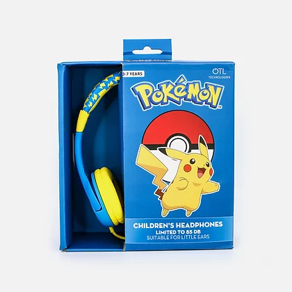 Pokémon - Casque audio Pikachu pour enfants