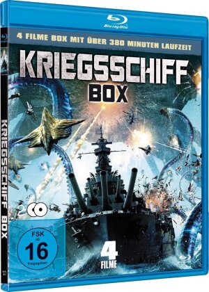 Kriegsschiff Box - 4 Filme (2 Blu-rays)