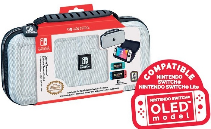 Switch Travel Case white (offiziell lizenziert)