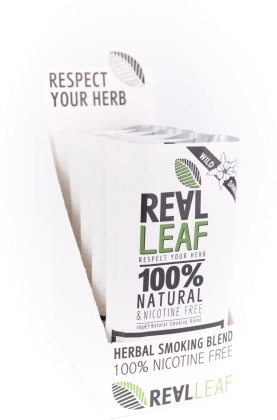 Real Leaf Wild Damiana Box - Nikotinfreier Tabakersatz (5x30g)