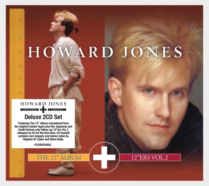 Howard Jones - The 12' Album + 12'ers Vol. 2 (2022 Reissue, Remastered, 2 CDs)