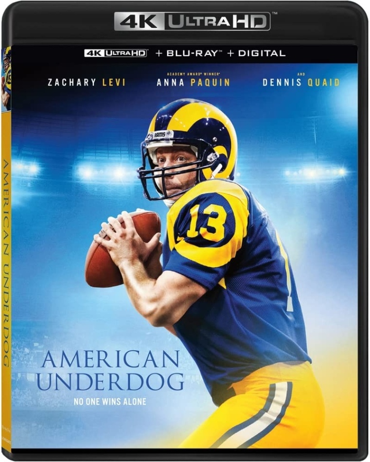 American Underdog (2021) (4K Ultra HD + Blu-ray)