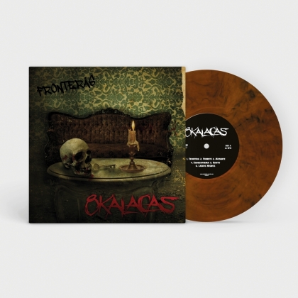 8 Kalacas - Fronteras (Limited Edition, Orange/Black Marbled Vinyl, LP)