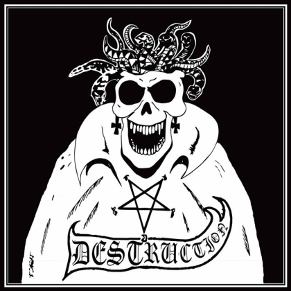 Destruction - Bestial Invasion Of Hell (2022 Reissue, High Roller Records, Limited Edition, Black/White Bi-color Vinyl, LP)
