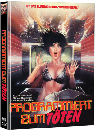 Programmiert zum Töten (1986) (Cover A, Limited Edition, Mediabook, Blu-ray + DVD)