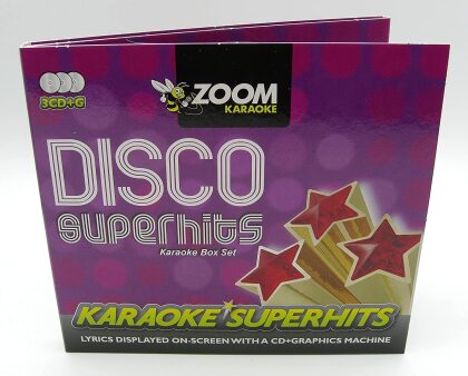 Zoom Karaoke - Karaoke Classics: Disco Superhits Box Set (3 CDs)