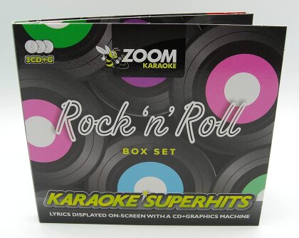 Zoom Karaoke - Karaoke Classics: Rock 'n' Roll Superhits (3 CDs)