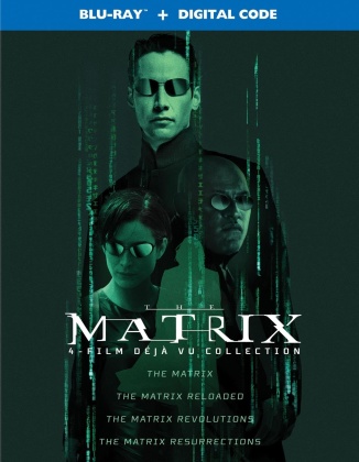 The Matrix 1-4 - 4-Film Deja Vu Collection (4 Blu-ray)