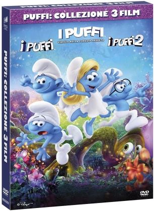 I Puffi - Collezione 3 Film - I Puffi / I Puffi 2 / I Puffi - Viaggio nella foresta segreta (Green Box Collection, 3 DVD)