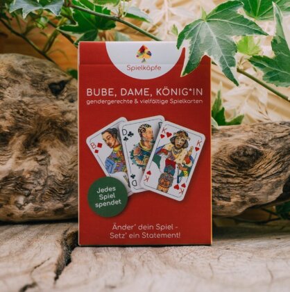 Gendergerechtes Kartendeck - Einzel-Romme (Spielkarten)
