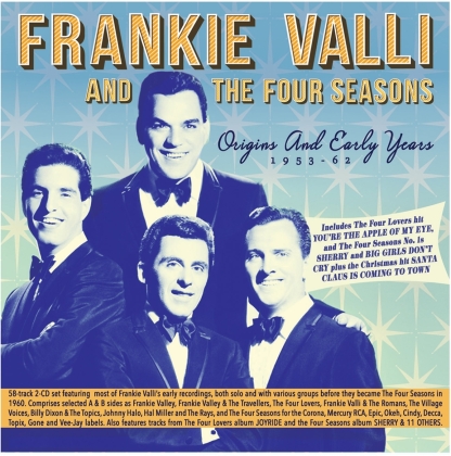 Frankie Valli & The Four Seasons - Origins And Early Years 1953-62 (2 CD)