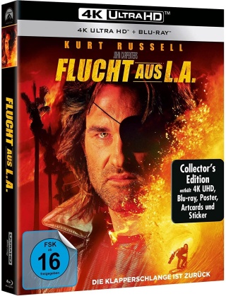 Flucht aus L.A. (1996) (Digipack, Limited Collector's Edition, 4K Ultra HD + Blu-ray)