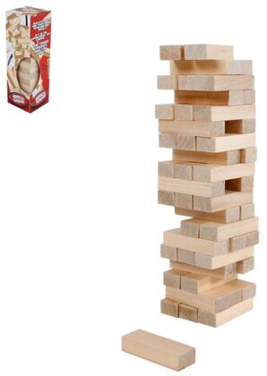 Wackelturm aus Holz - 48 Teile