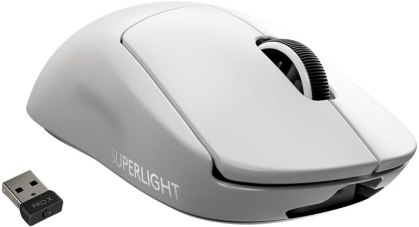 LOGITECH PRO X SUPERLIGHT Wireless Gaming Mouse - WHITE - EWR2