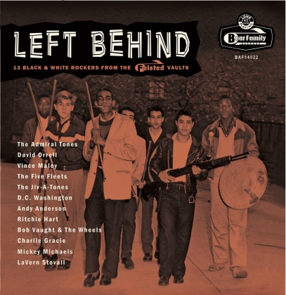 Left Behind: 13 Black & White Rockers From The Feisted Vaults (+ Postcard, 10" Maxi + CD)