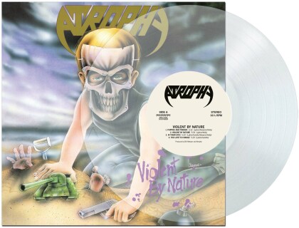 Atrophy - Violent By Nature (2022 Reissue, Massacre, Limited Edition, clear Vinyl, LP)